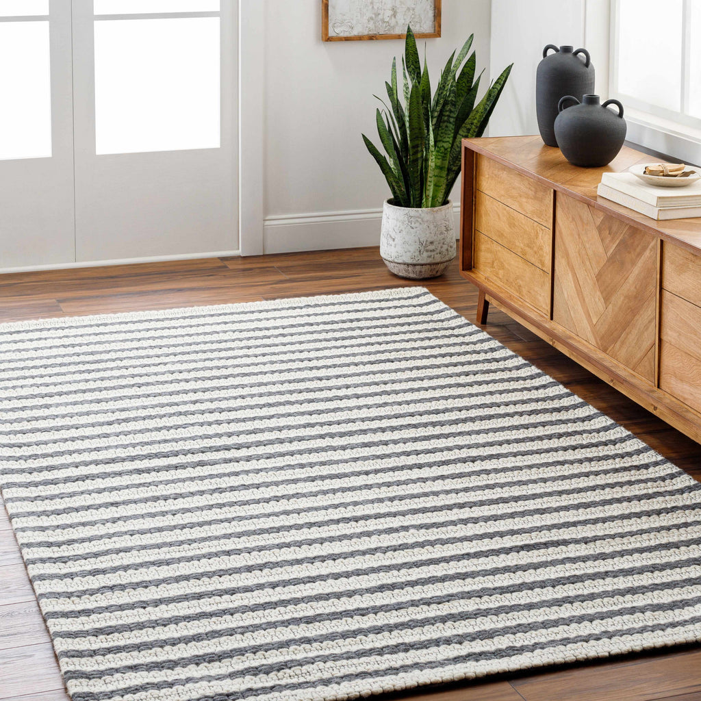 Laleh Cream & Gray Area Rug - Clearance