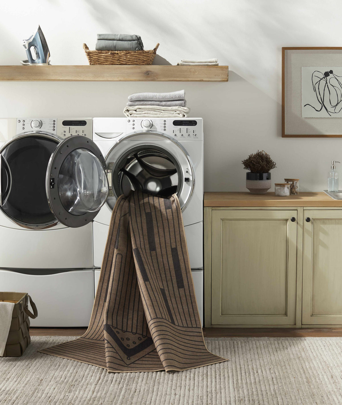 Atle Washable Jutely Rug - Clearance