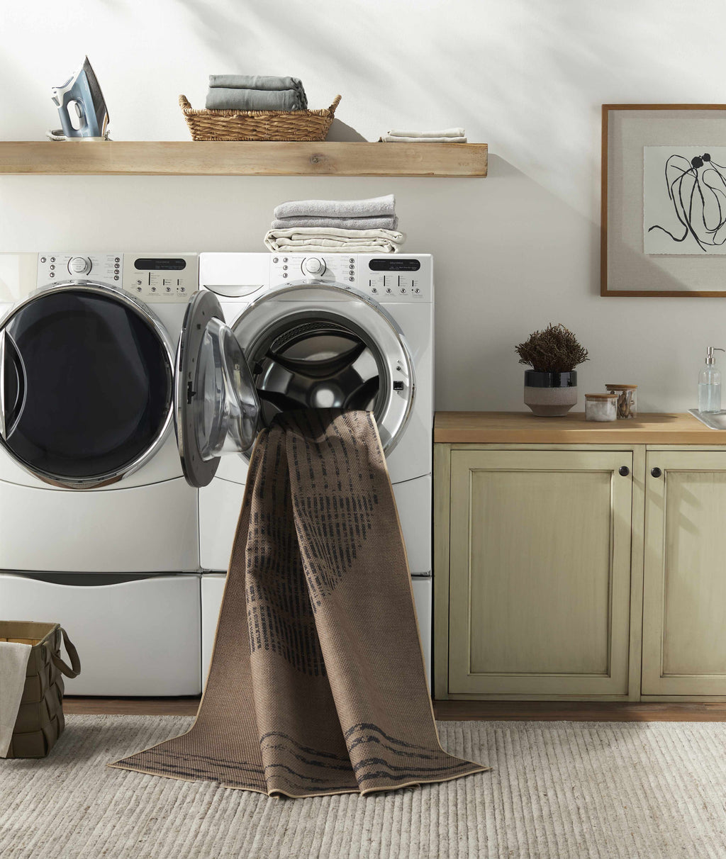 Yuki Washable Area Rug - Clearance
