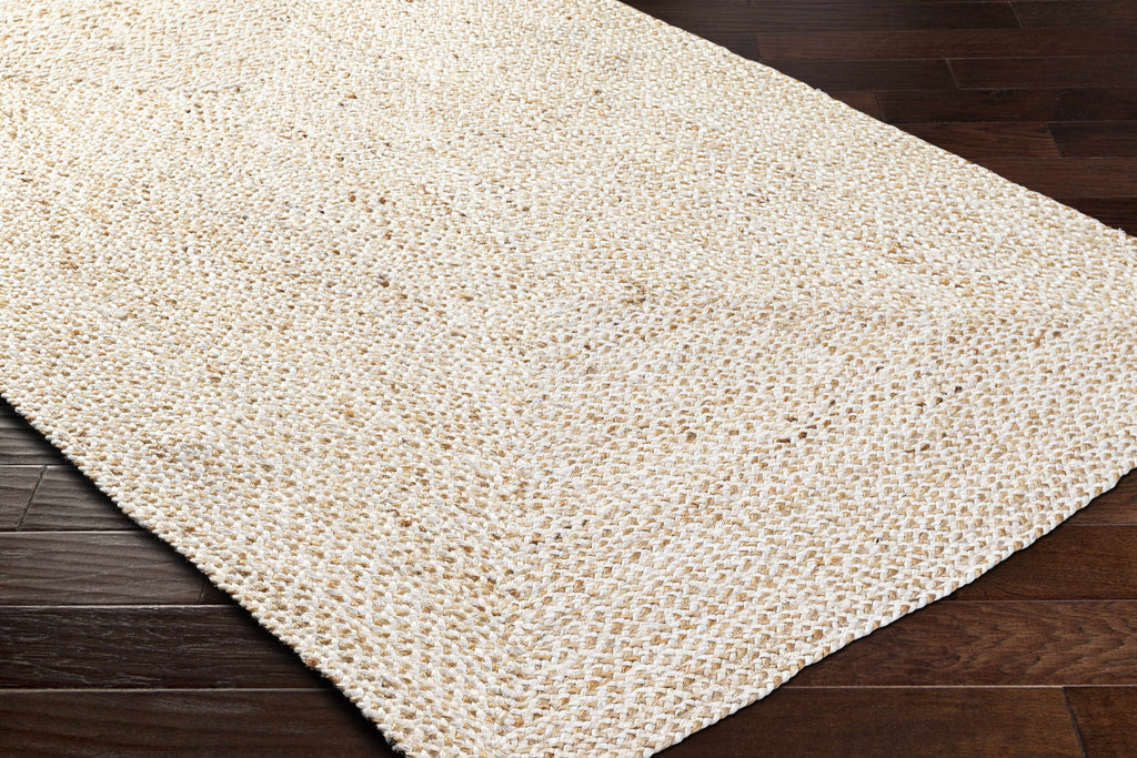 Elkie Cream Jute Area Rug - Clearance