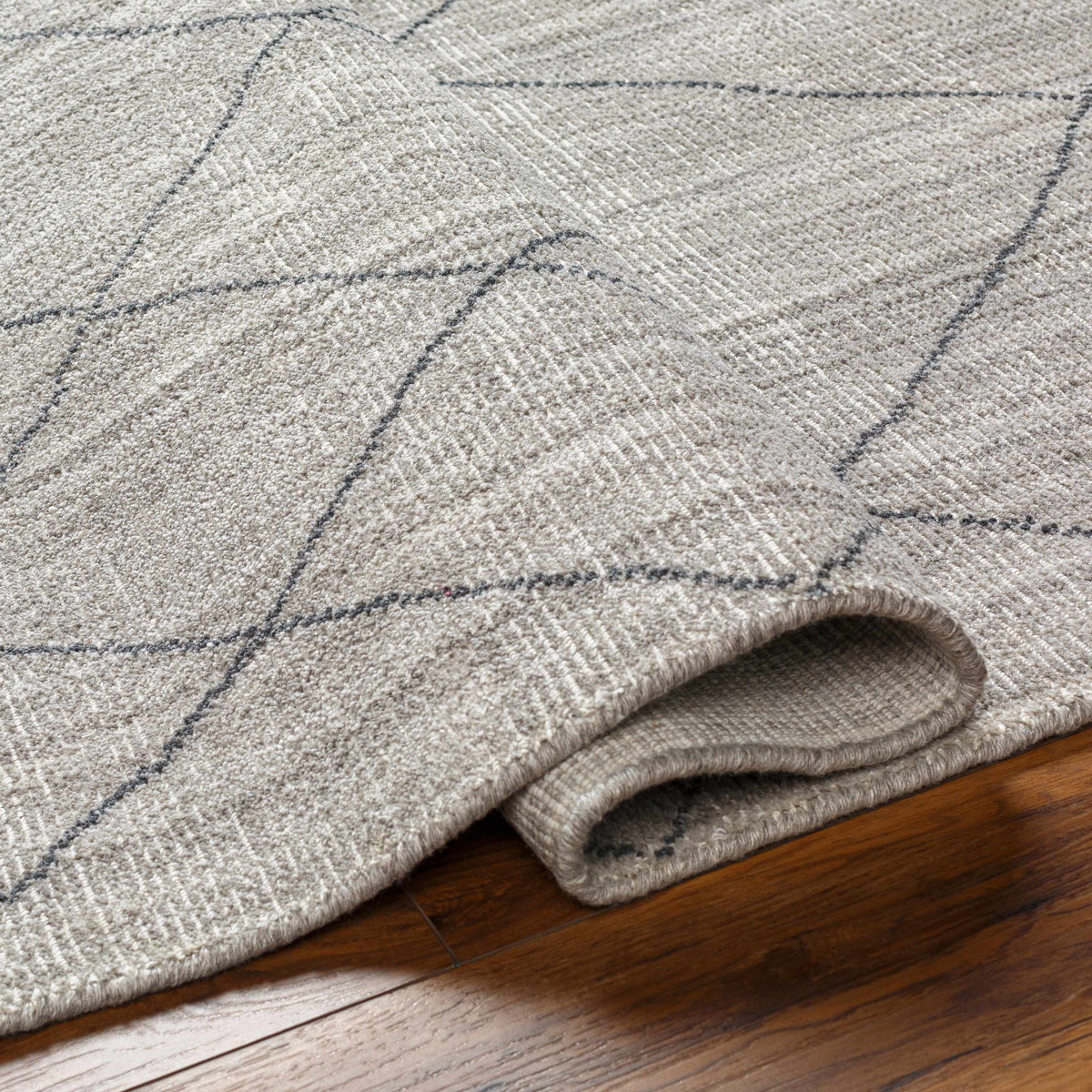 Nari Light Gray Area Rug - Clearance