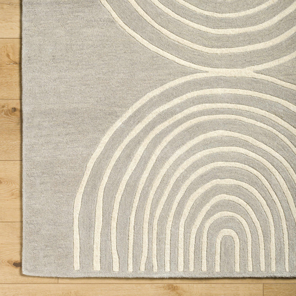 Fuat Medium Gray Area Rug - Clearance