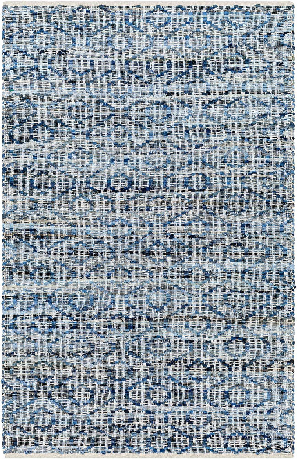 Gurit Blue & Brown Area Rug - Clearance
