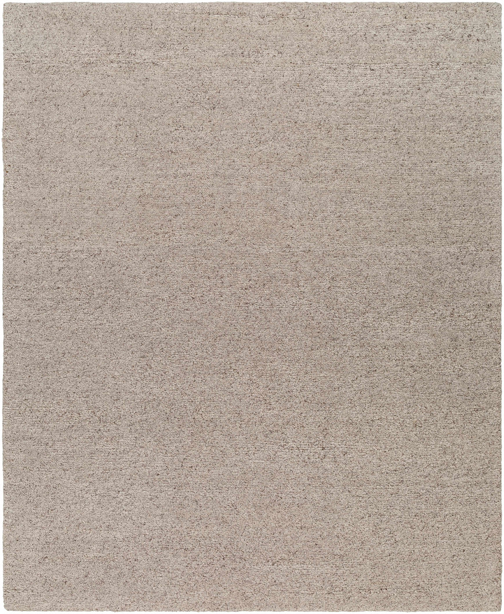 Buffy Brown Hand Knotted Wool Area Rug - Clearance