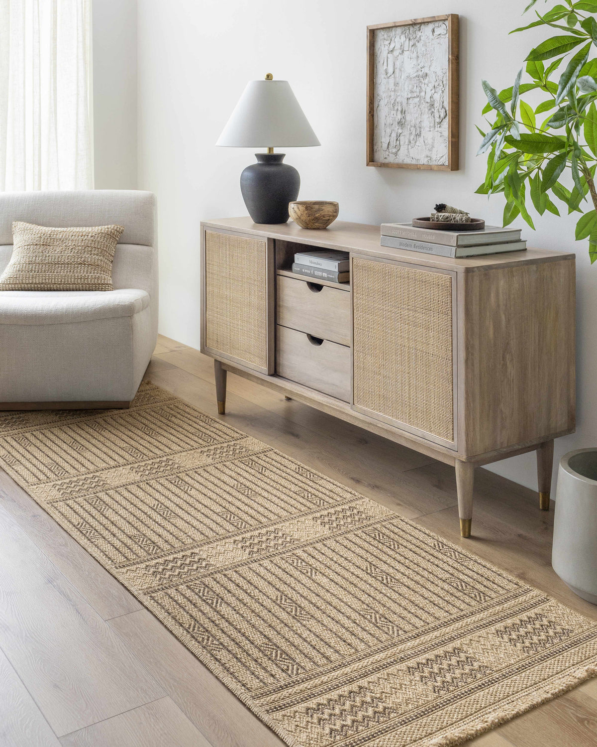 Gerik Faux Jute Outdoor Rug - Clearance
