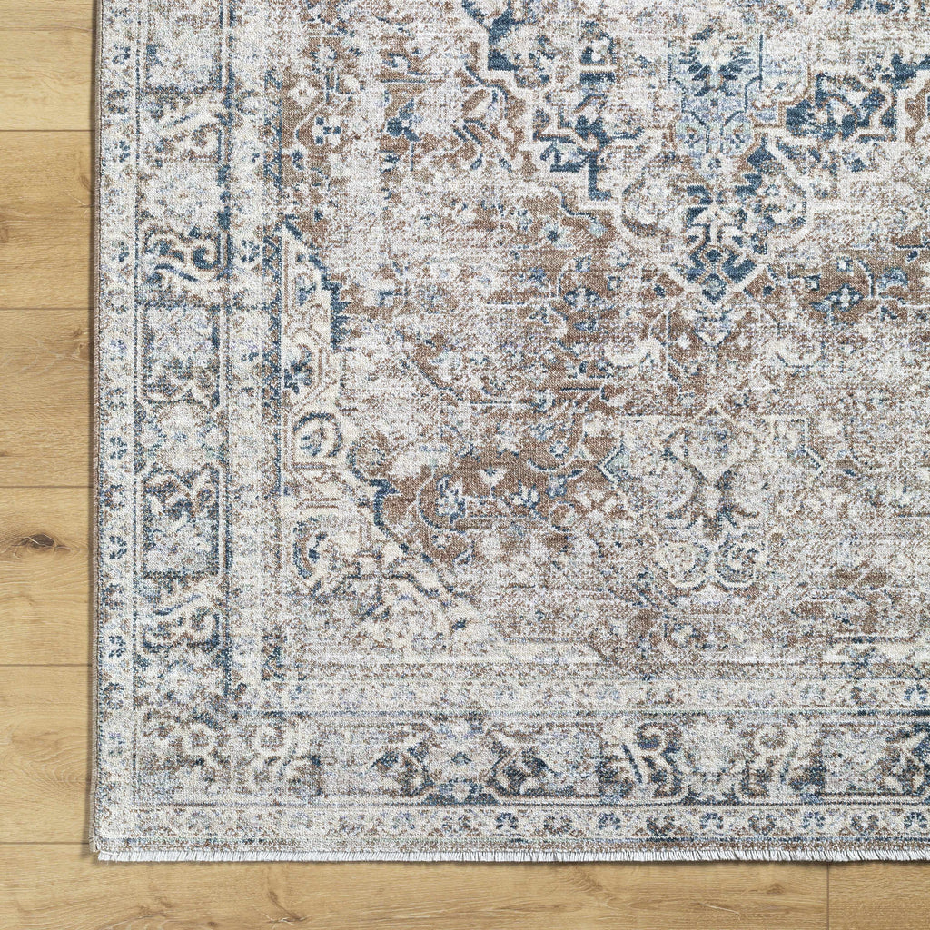 Jemma Brown Medallion Area Rug - Clearance