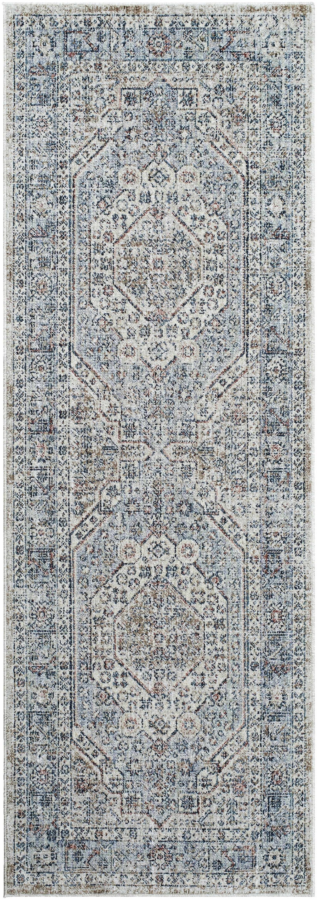 Kalei Beige & Blue Area Rug - Clearance