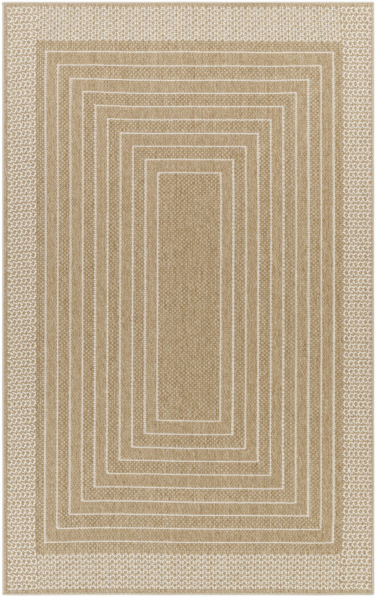 Mopsa Tan Outdoor Area Rug - Clearance