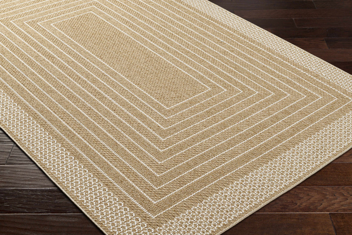 Mopsa Tan Outdoor Area Rug - Clearance