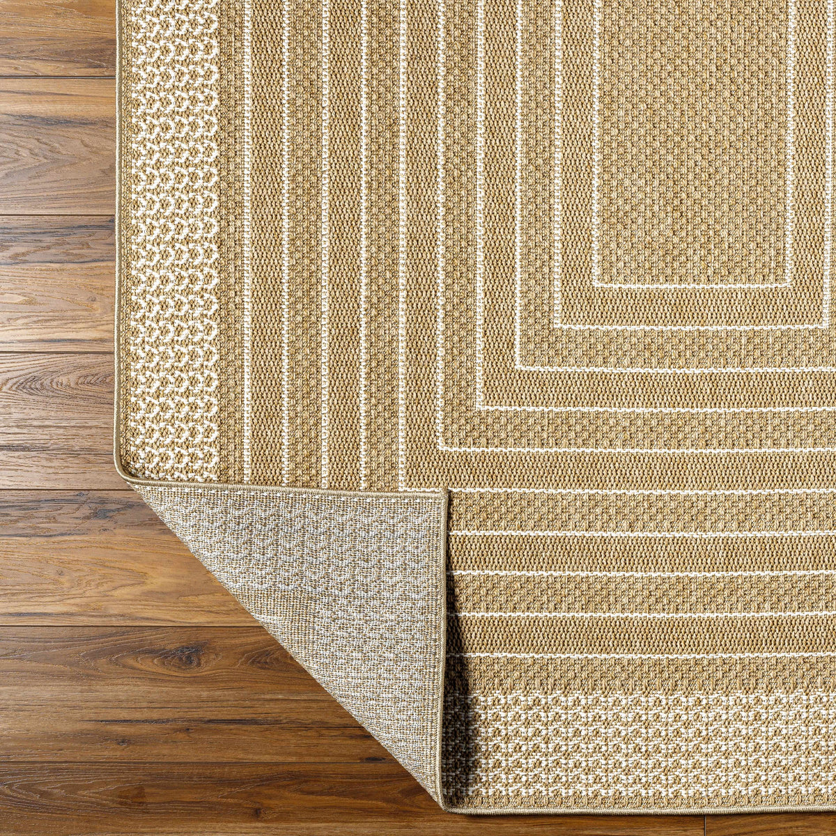 Mopsa Tan Outdoor Area Rug - Clearance