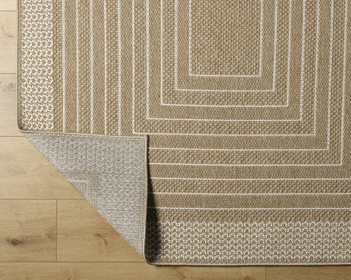 Mopsa Tan Outdoor Area Rug - Clearance