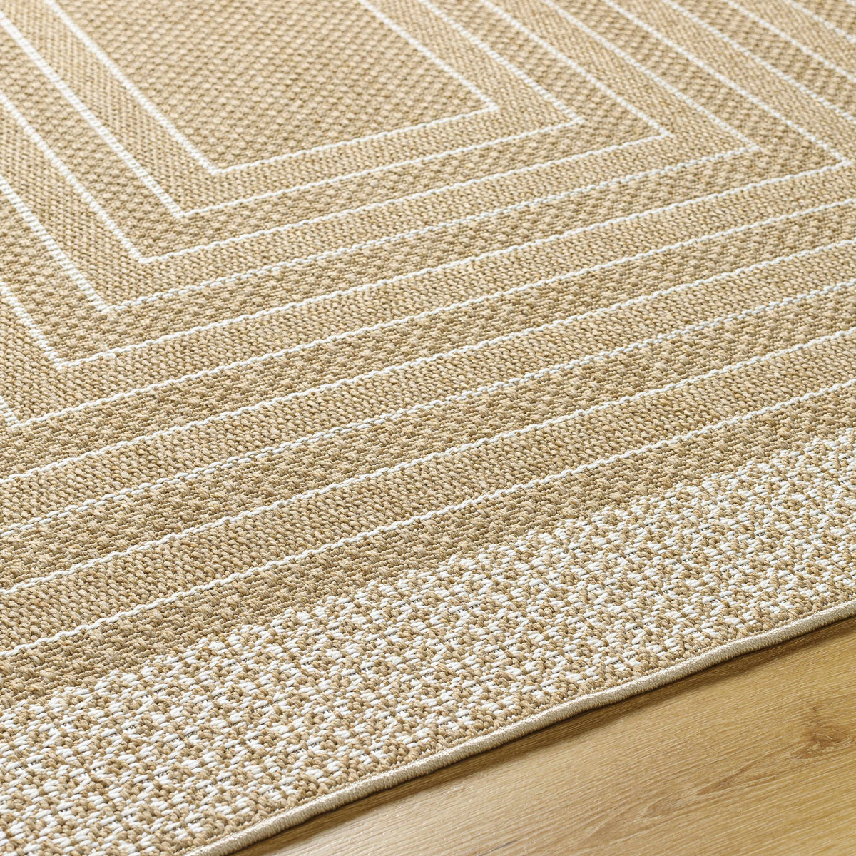 Mopsa Tan Outdoor Area Rug - Clearance