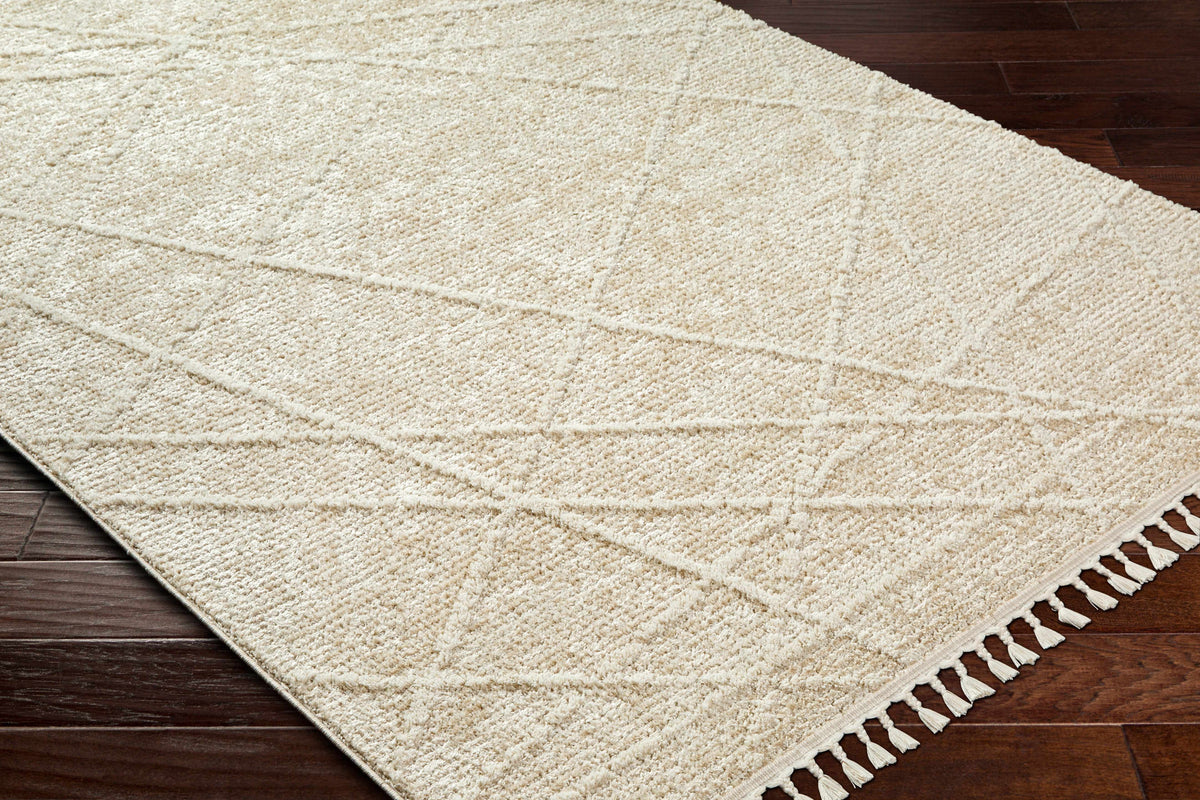 Hosea Cream Area Rug - Clearance