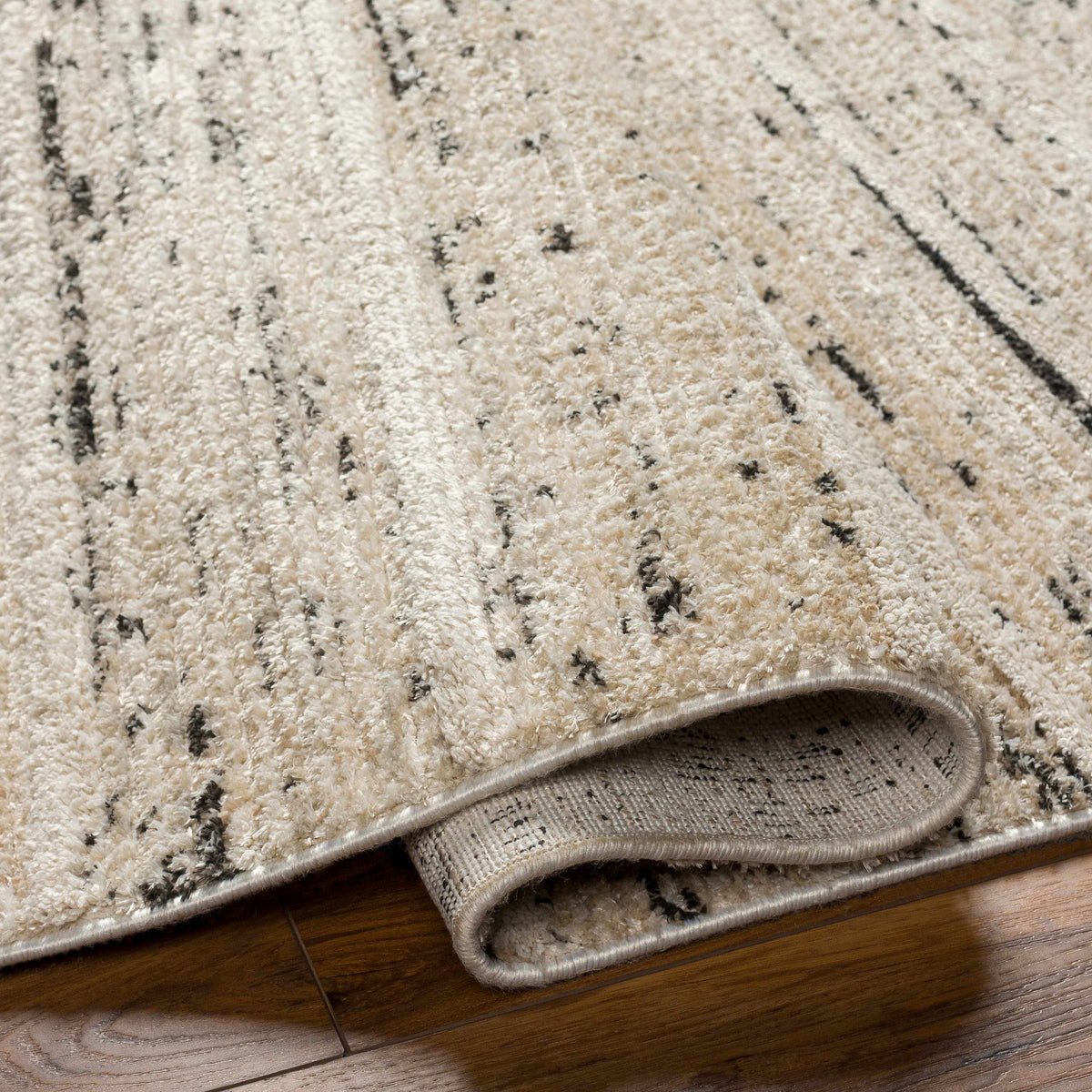 Miyu Taupe Area Rug - Clearance