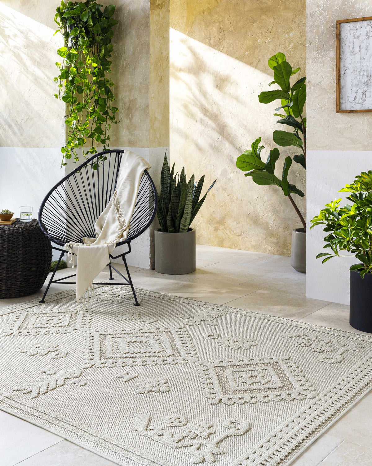 Galam Outdoor Area Rug - Clearance
