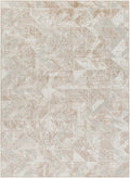 Gonca Gray Geometric Area Rug - Clearance