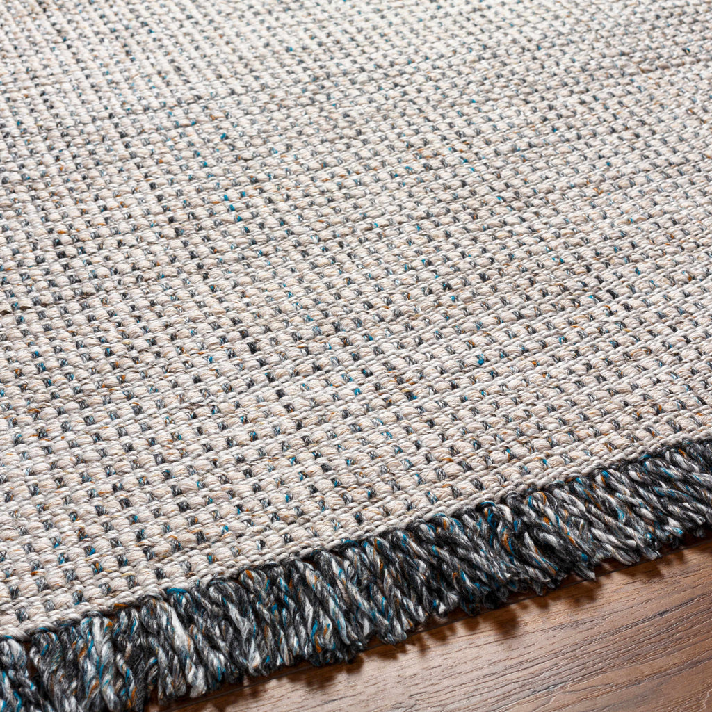 Beige Teal Aron Area Rug - Clearance