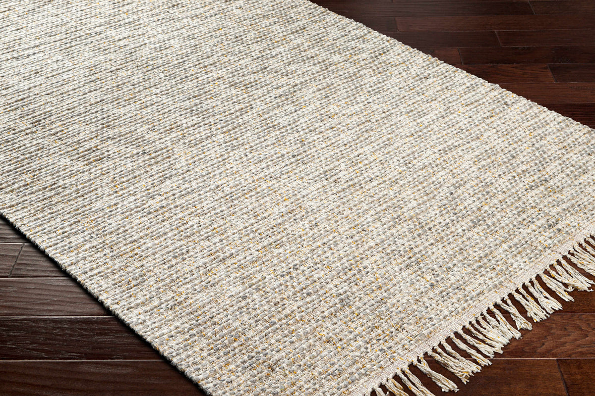 Amiel Beige Hand Woven Area Rug - Clearance