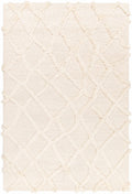 Adica Cream Wool Area Rug - Clearance