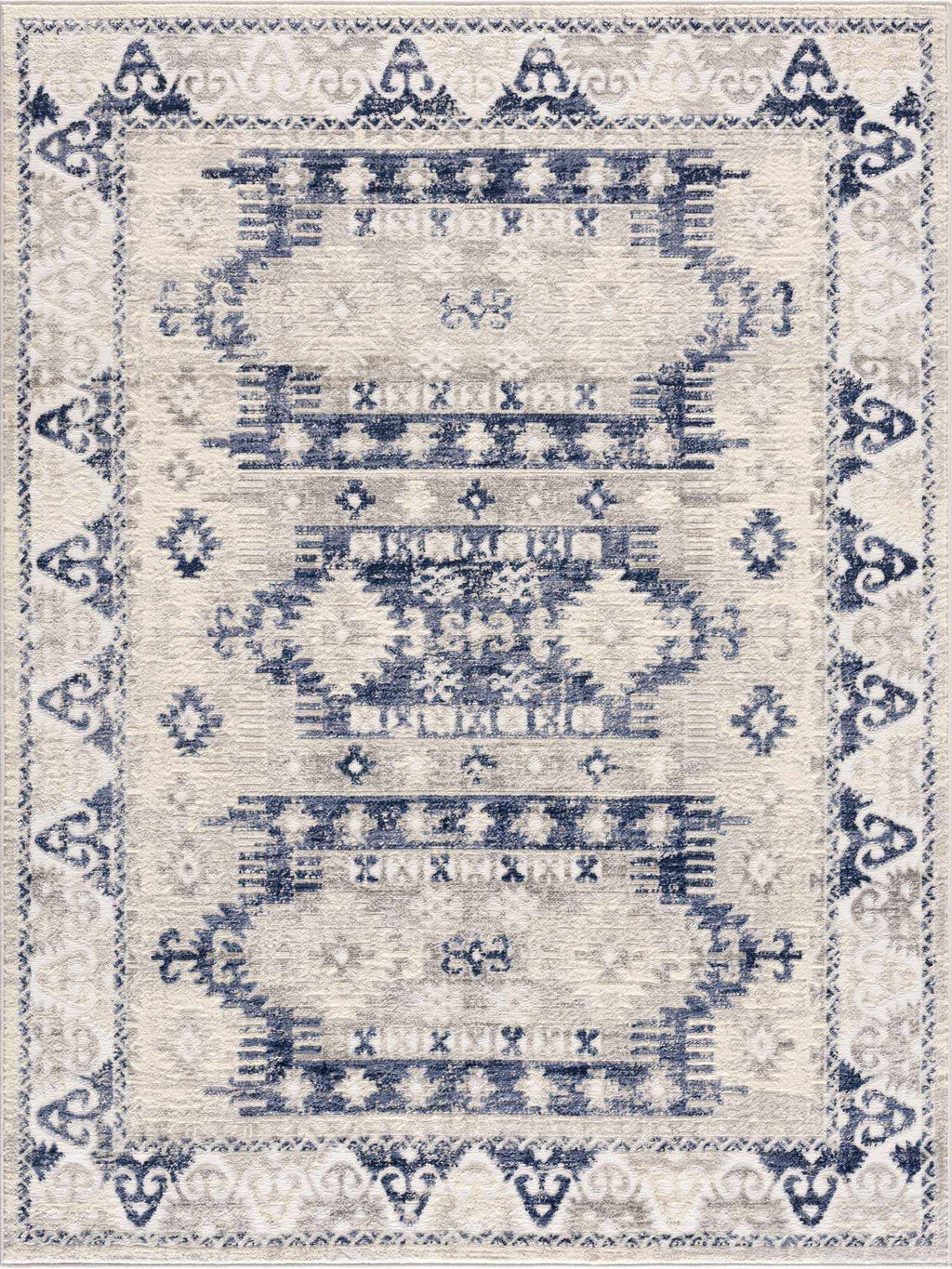 Bindi Navy Area Rug - Clearance