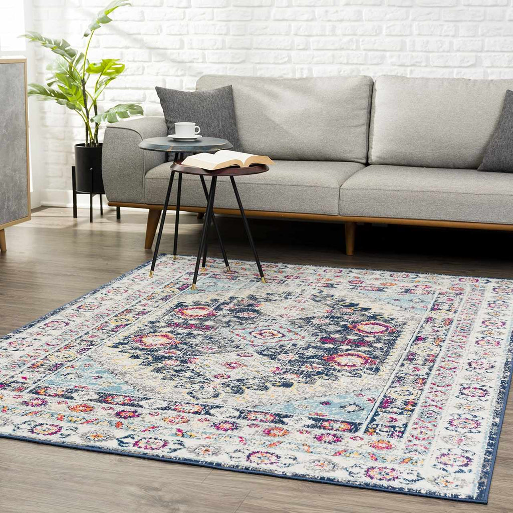 Tigrim 2307 Navy Rug - Clearance