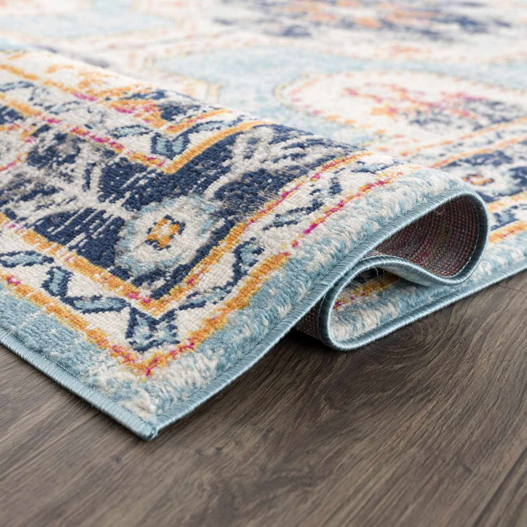 Tigried Turquoise 2308 Area Rug - Clearance