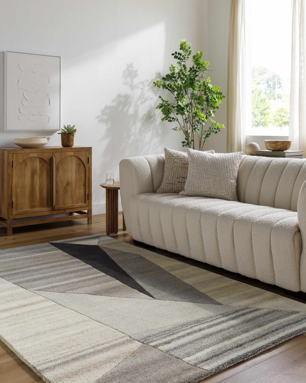 Toril Modern Wool Rug - Clearance
