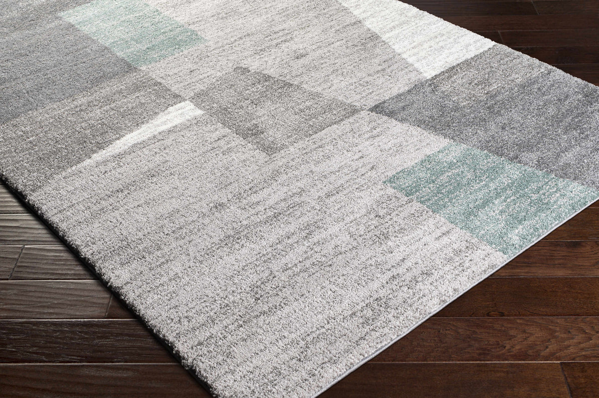 Tytherington Geometric Sage Area Rug - Clearance